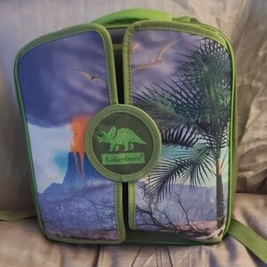 Lakeshore Dinosaur Backpack with Green Accents